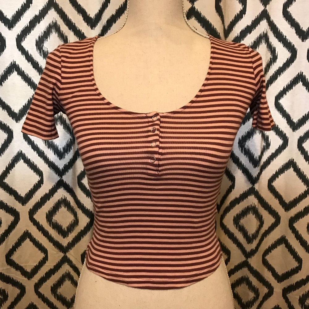 LA Hearts Crop Top